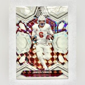 JAMES CONNER WHITE MOSIAC 18/25 | 2024 PANINI-MOSIAC FOOTBALL